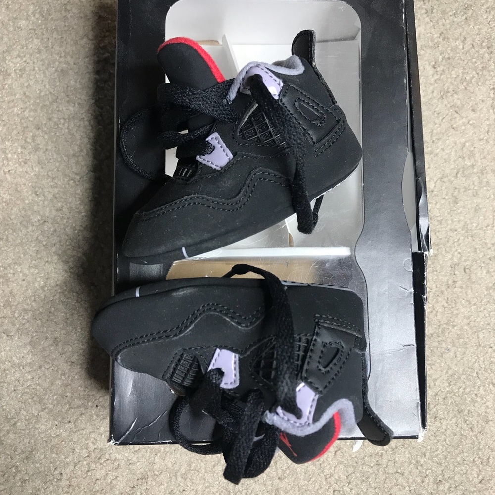 Jordan 4 retro “Bred” infant